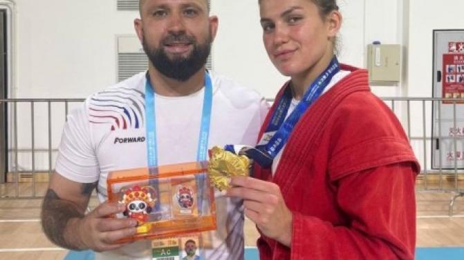 Уральская самбистка Софья Истомина завоевала золото на Всемирных играх в Китае
