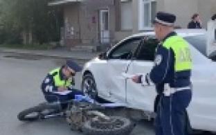 Нетрезвый водитель питбайка спровоцировал серьёзное дорожно-транспортное происшествие