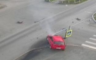 Гонки без правил в центре Первоуральска устроил неизвестный лихач