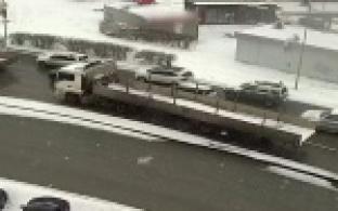 Необычное происшествие на улице Ленина застало врасплох водителей