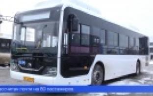 В Первоуральск привезли ещё один новый автобус