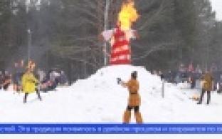 Сжечь чучело Масленицы и пуститься в пляс на морозе
