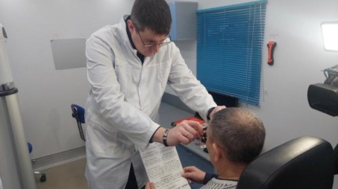 "Автопоезд здоровья" прибудет на Динас