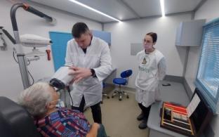 В Новоуткинск прибыл автопоезд здоровья