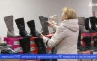 Ярмарка белорусской обуви открылась в ТРЦ «Строитель»