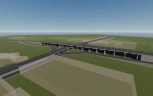 Первая трёхуровневая развязка на региональных дорогах Свердловской области проектируется на ЕКАД