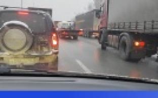 Многочисленные ДТП, заторы и отменённые маршрутные рейсы