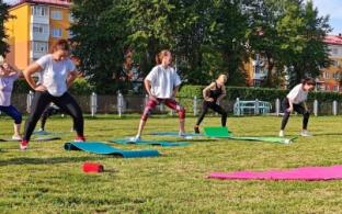 В Первоуральске прошла очередная открытая фитнес-тренировка