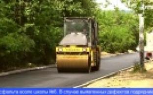 Глава города проверил, как продвигаются ремонты дорог