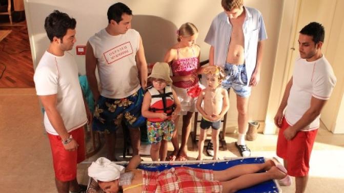 Семейная комедия "Няньки" на телеканале ПТВ