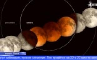 Сегодня можно будет наблюдать лунное затмение