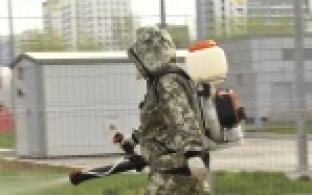 Городскую набережную и на территорию ИКЦ обрабатывают от клещей