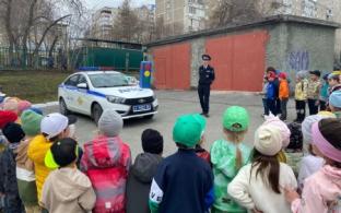 В детском саду №36 прошла встреча детей с сотрудниками Госавтоинспекции