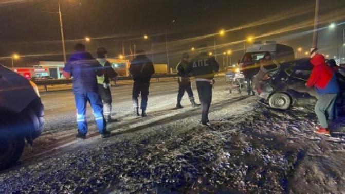 На трассе Пермь-Екатеринбург произошла серьёзная авария