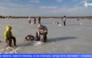 В Первоуральске прошли соревнования по подлёдному лову «Весенняя мормышка»