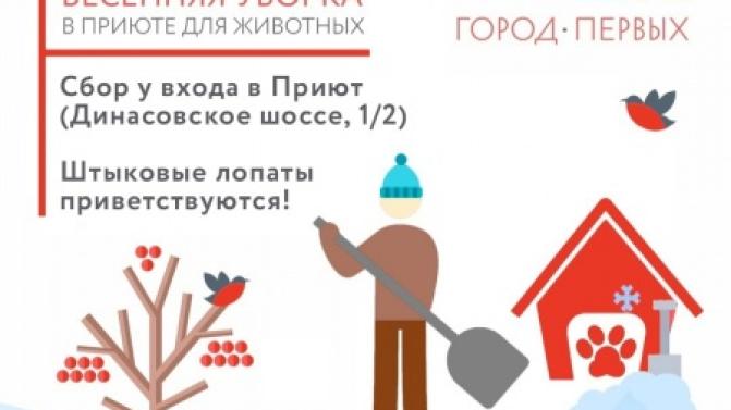 Первоуральцев приглашают на субботник в Приют для бездомных животных
