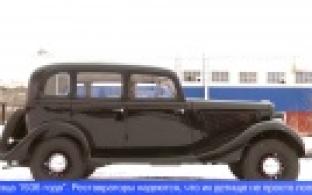 Сегодня 87-ой день рождения отмечает легендарный советский автомобиль ГАЗ-М1