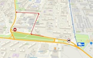 Завтра, 15 декабря, будет временно перекрыто движение по проспекту Ильича