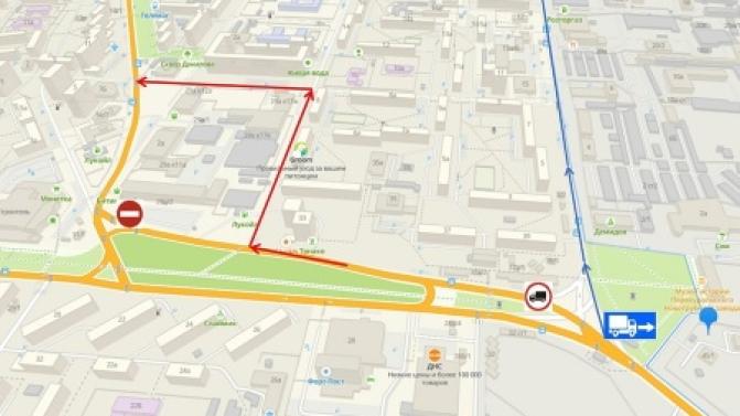 Завтра, 15 декабря, будет временно перекрыто движение по проспекту Ильича