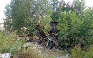 В Талице сносят старые сараи и овощные ямы