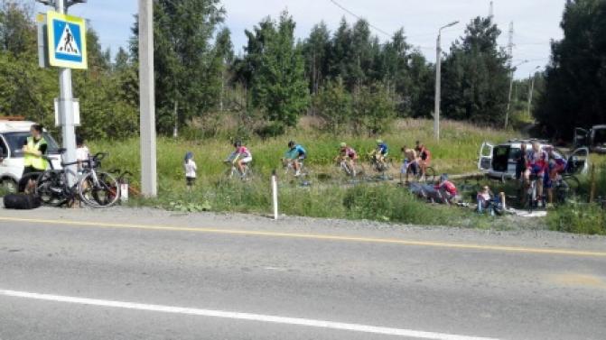 В Первоуральске стартовал этап чемпионата Свердловской области по велоспорту