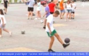 В Первоуральске провели соревнования по чеканке мяча