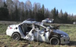 Количество дорожных аварий в Свердловской области за последние две недели значительно возросло