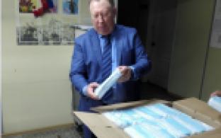 Медики службы «03» получили запас средств индивидуальной защиты