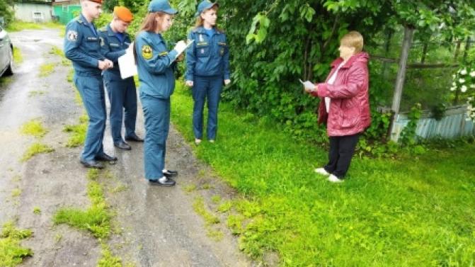 МЧС проводит рейды по садовым участкам