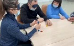 Сегодня в Первоуральске проходит квест для незрячих и слабовидящих людей "Здесь и сейчас"