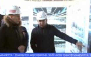 Стройплощадки Универсиады посетил министр спорта Российской Федерации