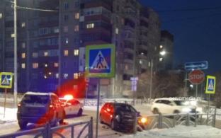 ДТП на пересечении улиц Строителей-Краснодонцев