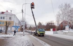 В Первоуральске обновляют уличное освещение