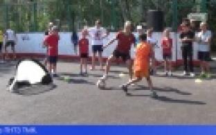 Первоуральцы состязались в игре в уличный футбол