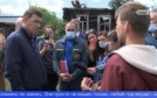 Губернатор Свердловской области прибыл в пострадавшие от затопления районы