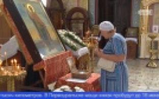 В Первоуральск привезли мощи князя Александра Невского