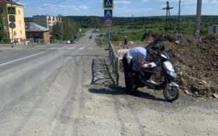 В Билимбае подросток попал в ДТП на скутере