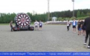 Первоуральские спортсмены играли в необычный дартс