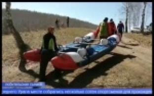 Участники турклуба совершили первый в этом году экстремальный сплав