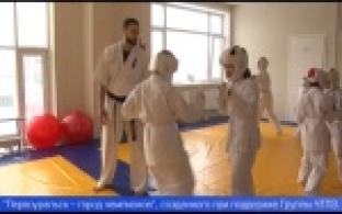 Чемпион мира по карате провел тренировку для спортсменов