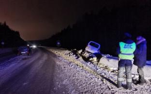 В выходные произошло ДТП на выезде из Первоуральска