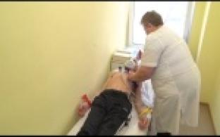 В поселок Прогресс прибыла мобильная бригада врачей