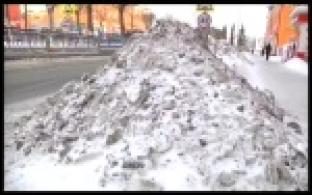 За некачественную уборку снега у магазинов и офисов - штраф