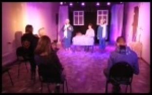 Участники студии "Театральный квартал" подготовили новогоднюю постановку