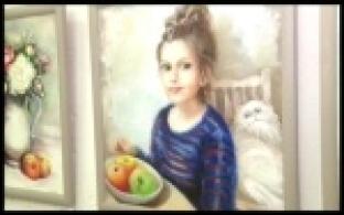 В Музее истории ПНТЗ открылась выставка первоуральской художницы