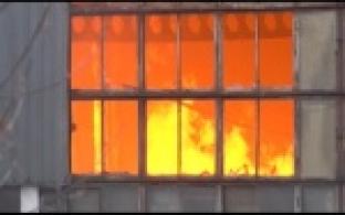 Крупный пожар на Динасе оставил без света жителей района