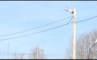 В Ельничном обновят уличное освещение