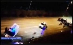 Массовое ДТП с участием автомобиля Росгвардии произошло в Первоуральске