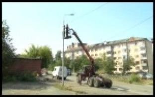 На нескольких улицах города меняют освещение