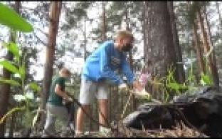 Общественники наводят порядок у первоуральских родников